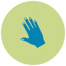 manicure pedicure icon oasis day spa